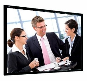 Ekran ramowy Adeo FramePro Rear Button 160x124cm/160x97cm, 4:3/16:9, VisionFold