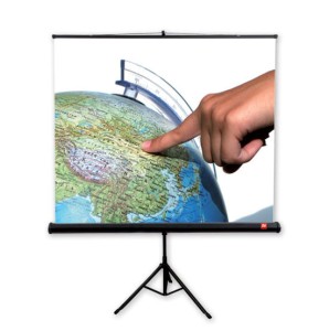 Ekran ręcznie rozwijany na trójnogu AVTek Tripod Standard 175x175cm