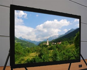Ekran ramowy Adeo FramePro Front Button 600x454cm/600x344cm, 4:3/16:9, VisionFold