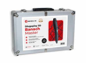 Walizka długopisów 3D Banach Master