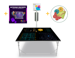 Zestaw: stól i podłoga SmartFloor 2in1 Audio Rewalidacja