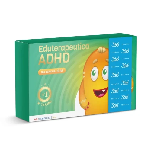 Eduterapeutica ADHD dla dzieci 6 do 10 lat pakiet