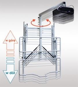 Uchwyt ścienny regulowany z wysięgnikiem do projektora  „SHORT THROW”  UVIS-RW-100