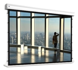 Ekran elektryczny z napinaczami Adeo Tensio Alumid 406x306cm, 4:3/16:9, VisionWhite